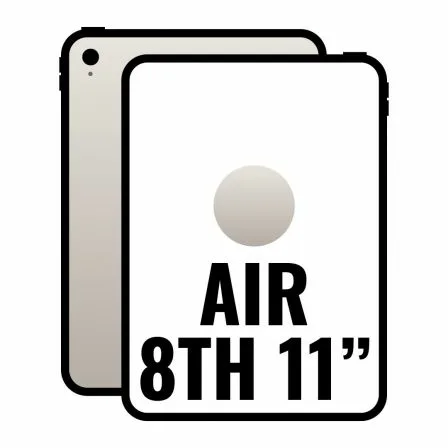 Apple iPad Air 11" 8th Wi-Fi Cell/ 5G/ M4/ 128GB/ Blanco Estrella