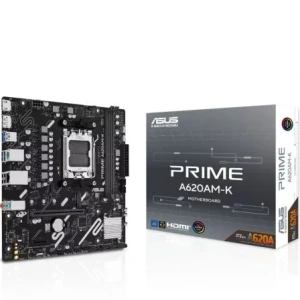 Placa Base Asus A620AM-K Socket AM5/ DDR5/ PCIe 4.0/ Micro ATX