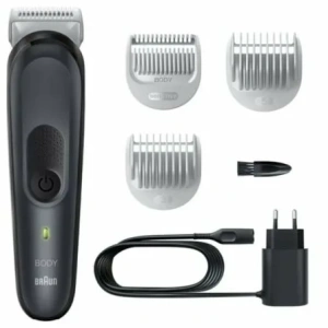 Cortapelos Braun BodyGroomer Series 3 BG3350/ con Batería/ 3 Accesorios