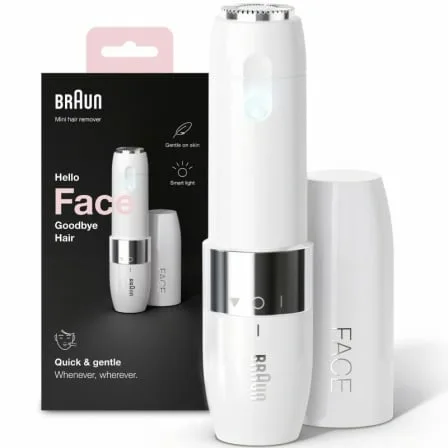 Depiladora Facial Braun Mini Depiladora Facial FS1000/ con Batería