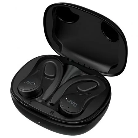 Auriculares Bluetooth JVC HA-EC25T con estuche de carga/ Autonomía 7.5h/ Negros - Imagen 2