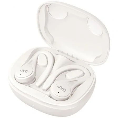 Auriculares Bluetooth JVC HA-EC25T con estuche de carga/ Autonomía 7.5h/ Blancos - Imagen 2