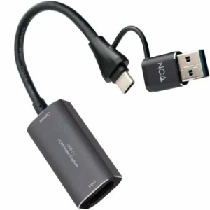 Capturadora de Video Externa Nanocable 10.15.0001/ USB Tipo-C - USB 3.0