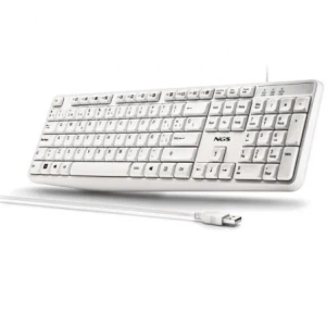 Teclado NGS Heritage HERITAGESPANISH/ Blanco