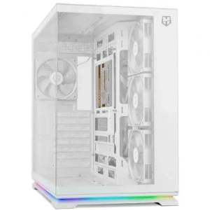 Caja Gaming Semitorre Nox Hummer Galaxy/ Blanca