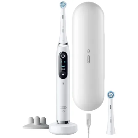 Cepillo Dental Oral-B iO Serie 9S/ Incluye 2 Recambios/ Blanco