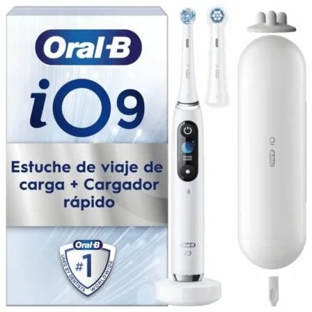 Cepillo Dental Oral-B iO Serie 9S/ Incluye 2 Recambios/ Blanco - Imagen 2