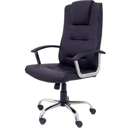 Silla de Oficina Piqueras y Crespo Guadalimar Similpiel 280DBSPNE/ Negro - Imagen 3