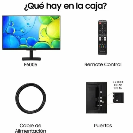 Televisor Samsung F6005 TU27F6005FK 27"/ Full HD/ Smart TV/ WiFi - Imagen 3