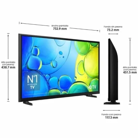 Televisor Samsung TU32F6005FK 32"/ Full HD/ Smart TV/ WiFi - Imagen 2