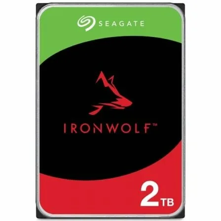 Disco Duro Seagate IronWolf NAS ST2000VN003 2TB/ 3.5"/ SATA III/ 256MB