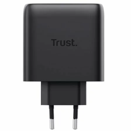 Cargador de Pared GaN Trust Maxo 65W 25525/ 2xUSB Tipo-C/ Incluye Cable USB Tipo-C/ 65W - Imagen 2