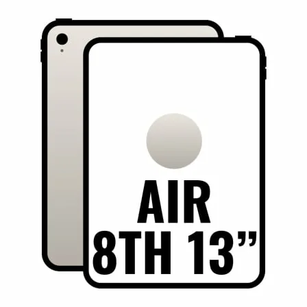 Apple iPad Air 13" 8th Wi-Fi/ M4/ 512GB/ Blanco Estrella