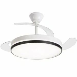 Ventilador de Techo Daewoo con aspas retráctiles DW5009/ 30W/ 3 Aspas/ 6 Velocidades