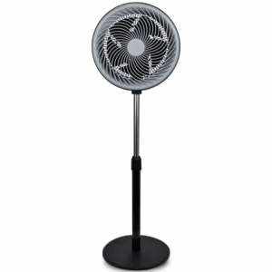 Ventilador de Pie Daewoo DW9004/ 90W/ 5 Aspas 30cm/ 3 Velocidades