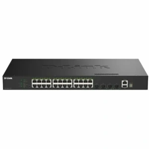 Switch Gestionable D-Link DGS-1530-28P/E 24 Puertos/ RJ-45 10/100/1000/ PoE/ SFP
