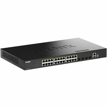 Switch Gestionable D-Link DGS-1530-28P/E 24 Puertos/ RJ-45 10/100/1000/ PoE/ SFP - Imagen 2