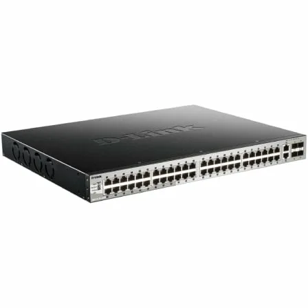 Switch Gestionable D-Link DGS-3130-54PS/E 50 Puertos/ RJ-45 10/100/1000/ SFP/ PoE - Imagen 2