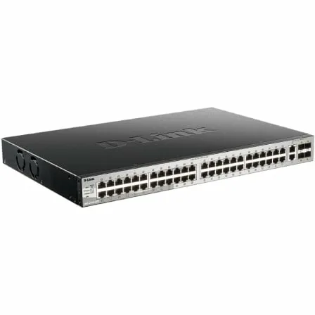Switch Gestionable D-Link DGS-3130-54TS/E 50 Puertos/ RJ-45 10Gbps/ SFP/ PoE - Imagen 2