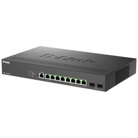 Switch D-Link DMS-1250-10SP/E 8 Puertos/ RJ-45 Gigabit 100/1000/2.5G/ SFP/ PoE - Imagen 3
