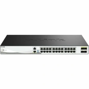 Switch Gestionable D-Link DXS-3130-28/E 24 Puertos/ RJ-45 10Gbps/ SFP/ PoE