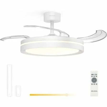 Ventilador de Techo Grunkel SKYWHITE42/ 30W/ 3 Aspas 106cm/ 6 Velocidades - Imagen 2