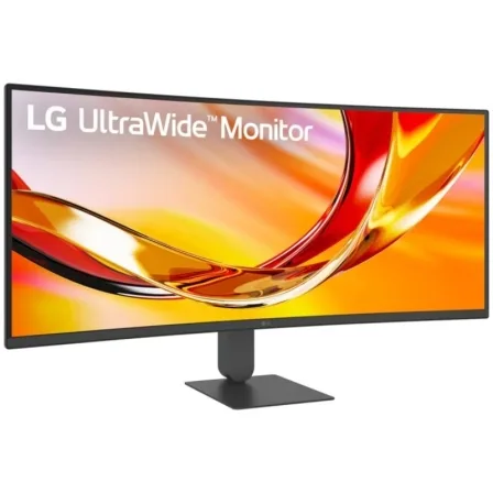 Monitor Profesional Ultrapanorámico Curvo LG UltraWide 34U640B-B 34"/ WQHD/ Regulable en altura/ Negro - Imagen 2