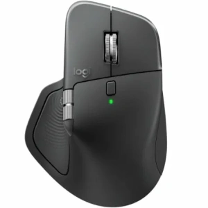 Ratón Ergonómico Inalámbrico Logitech MX Master 4/ Batería recargable/ Hasta 8000 DPI/ Grafito
