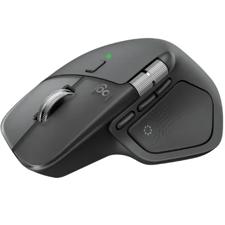 Ratón Ergonómico Inalámbrico Logitech MX Master 4/ Batería recargable/ Hasta 8000 DPI/ Grafito - Imagen 3
