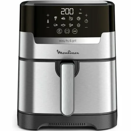 Freidora por Aire / Sin Aceite Moulinex Easy Fry & Grill/ 1550W/ Capacidad 4.2L - Imagen 2