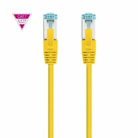 Cable de Red RJ45 SFTP Nanocable 10.20.1701-Y Cat.7/ 1m/ Amarillo