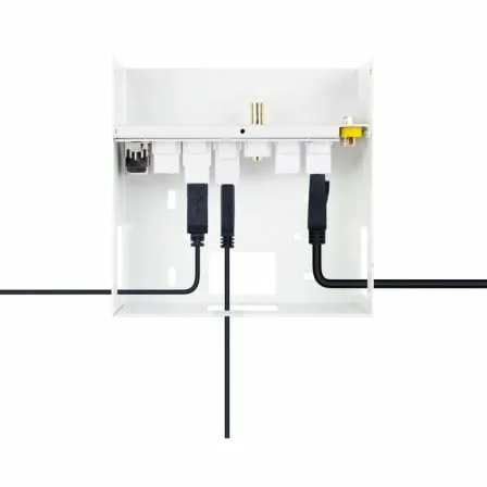 Caja de Conexiones Nanocable 10.35.0004/ VGA - 2x HDMI - Jack 3.5 - USB 3.0 - USB Tipo-C - USB 2.0 - RJ45 - Imagen 3