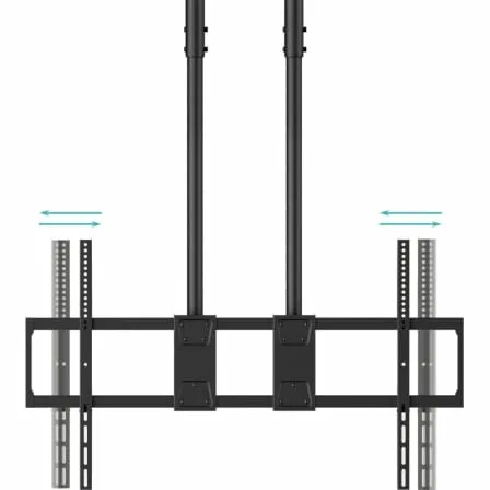 Soporte de Techo Extensible/ Inclinable TooQ LPCE11120TSLI-B para TV de 60-120"/ hasta 120kg - Imagen 2