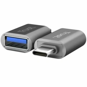 Adaptador USB 3.0 Trust Calyx 26221/ USB Tipo-C Macho - USB Hembra