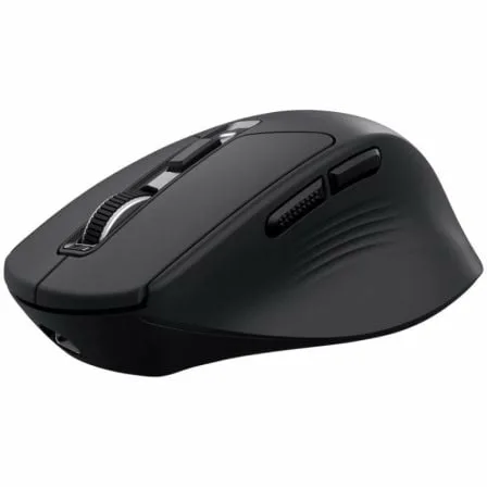 Ratón Inalámbrico Trust Niven Confort 26021/ Batería recargable/ Hasta 3200 DPI/ Negro - Imagen 2