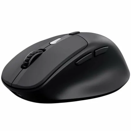 Ratón Ergonómico Inalámbrico Trust Zevo 25991/ Batería recargable/ Hasta 4000 DPI/ Negro - Imagen 2