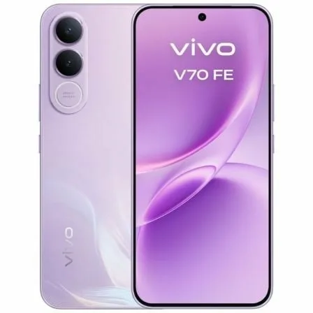 Smartphone Vivo V70 FE 8GB/ 256GB/ 6.83"/ 5G/ Púrpura/ Incluye Cargador + Auriculares - Imagen 3