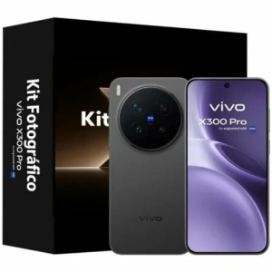 Smartphone Vivo X300 Pro 16GB/ 512GB/ 6.78"/ 5G/ Negro + Kit fotográfico Vivo X300 Pro