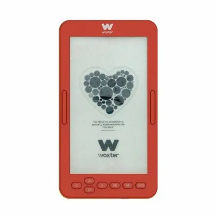 Libro Electrónico Ebook Woxter Scriba 195/ 6"/ Tinta Electrónica/ Rojo