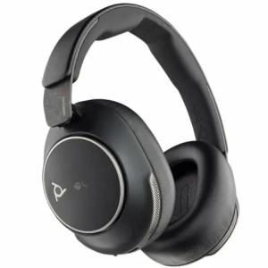 Auriculares Inalámbricos Poly Voyager Surround 80 UC USB Tipo-C + Adaptador USB-C/A/ con Micrófono/ Bluetooth/ Negros