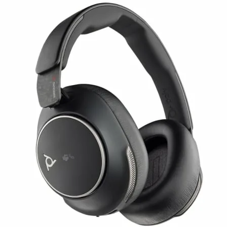 Auriculares Inalámbricos Poly Voyager Surround 80 UC USB Tipo-C + Adaptador USB-C/A/ con Micrófono/ Bluetooth/ Negros