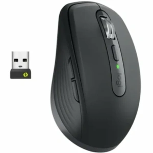 Ratón Inalámbrico Logitech MX Anywhere 3S For Business/ Batería recargable/ Hasta 8000 DPI/ Grafito