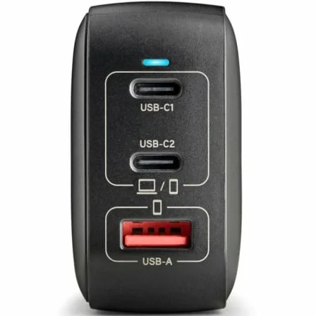 Cargador de Pared GaN NGS BUD100WTINY 100W/ 2xUSB Tipo-C/ 1xUSB/ 100W - Imagen 3