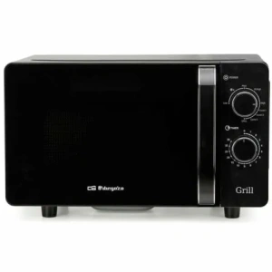 Microondas Orbegozo MIG 2071 CE/ 700W/ Capacidad 20L/ Función Grill/ Negro
