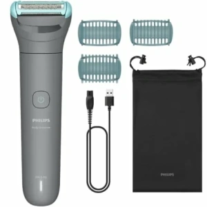 Cortabarbas Philips Body Groomer BG3485/15/ con Batería/ 3 Accesorios