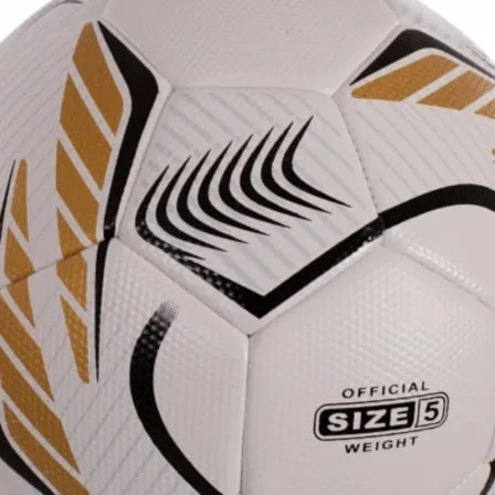 Balón de Fútbol Rox Sport R-Comand/ Blanco y Dorado - Imagen 2