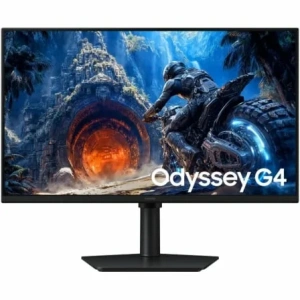 Monitor Gaming Samsung Odyssey G4 G40H S27HG402EU/ 27"/ Full HD/ 1ms/ 300Hz/ IPS/ Multimedia/ Regulable en altura/ Negro
