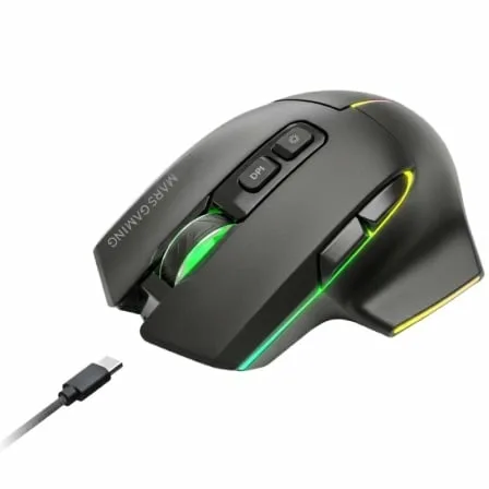 Ratón Inalámbrico Mars Gaming MMW-VECTOR/ Batería Recargable/ Hasta 12000 DPI - Imagen 2