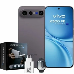 Smartphone Vivo X300 FE 12GB/ 512GB/ 6.31"/ 5G/ Negro/ Incluye Extensor Teleobjetivo