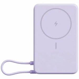 Powerbank 10000mAh Xiaomi Magnetic Power Bank 10000/ Wireless/ Púrpura